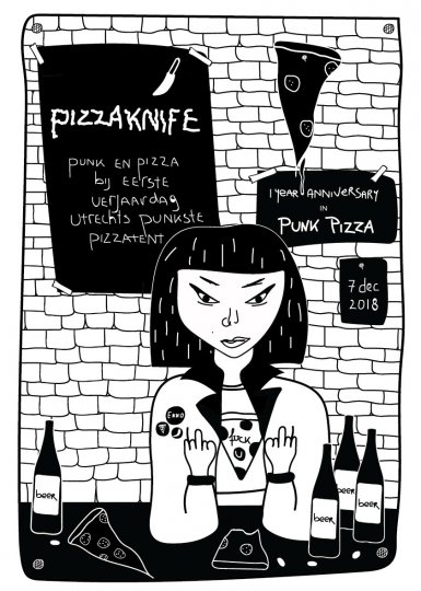 Punk Pizza 1 Year Anniversary